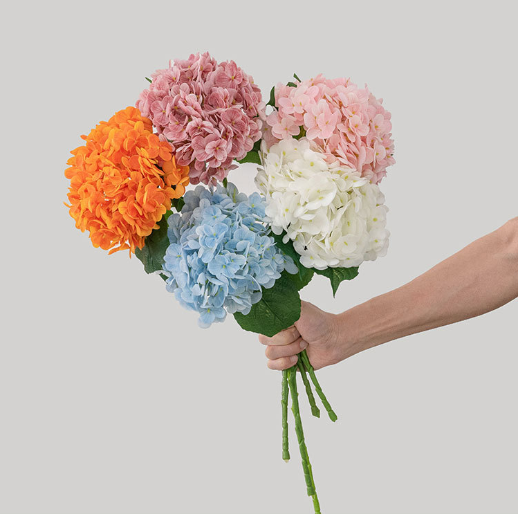 DYH-04 50cm Latex real touch hydrangea