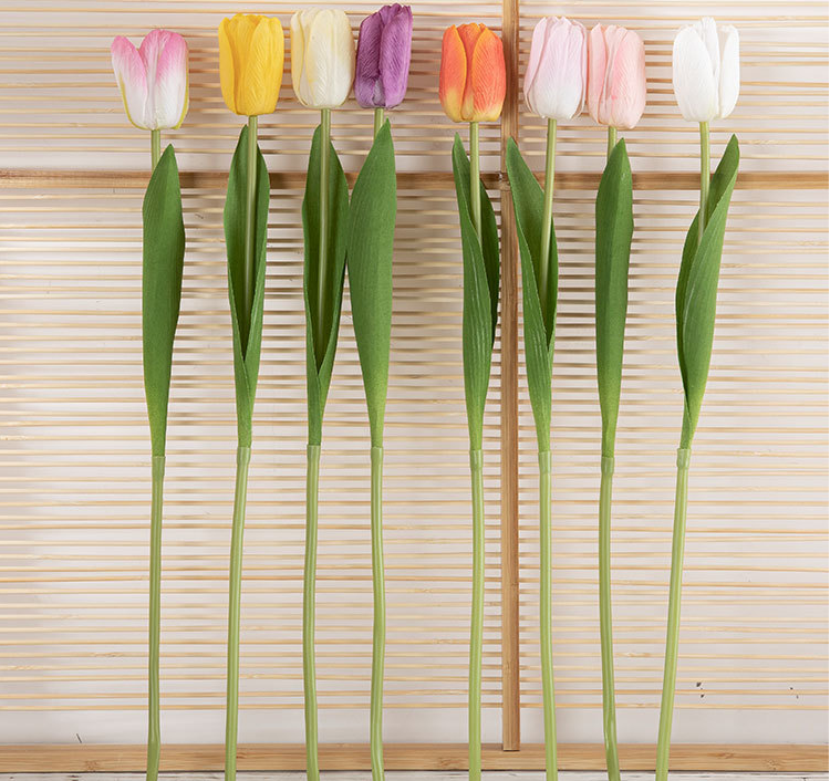 DYT-03 49.2CM Latex real touch tulip