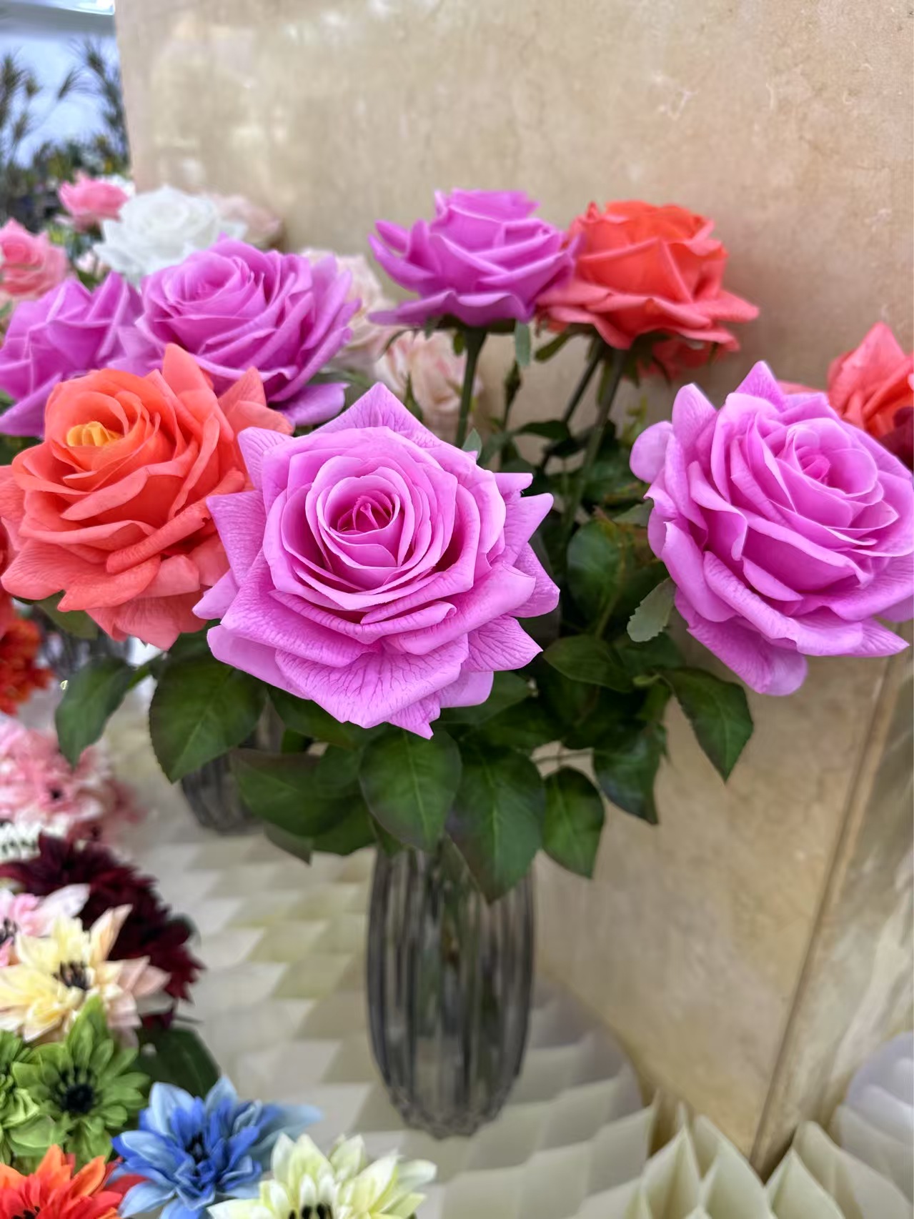 ZG-19 Moisturizing real touch roses