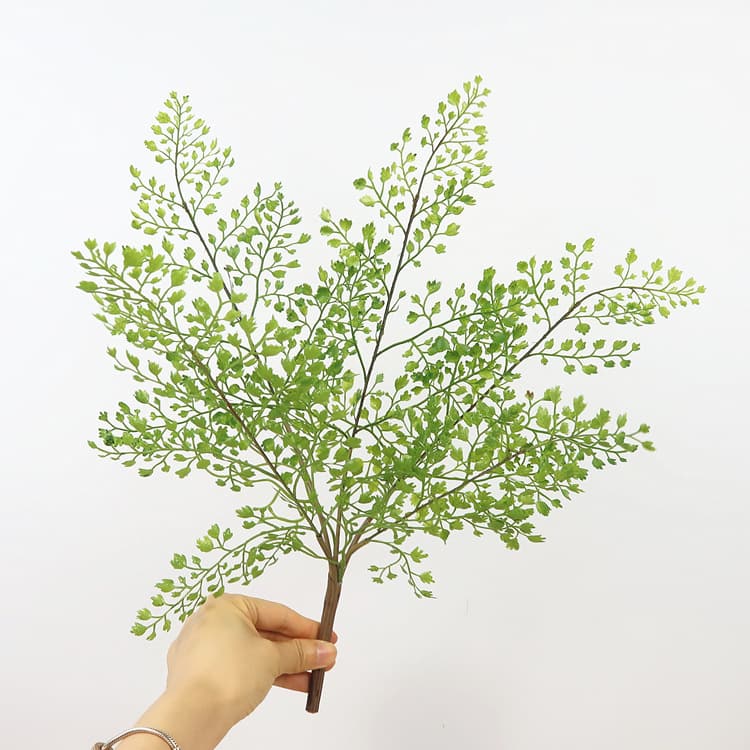 QMG-21  Soft glue 43cm green plant