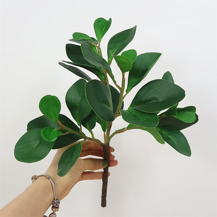 QMG-05  Latex real touch artificial  leaves