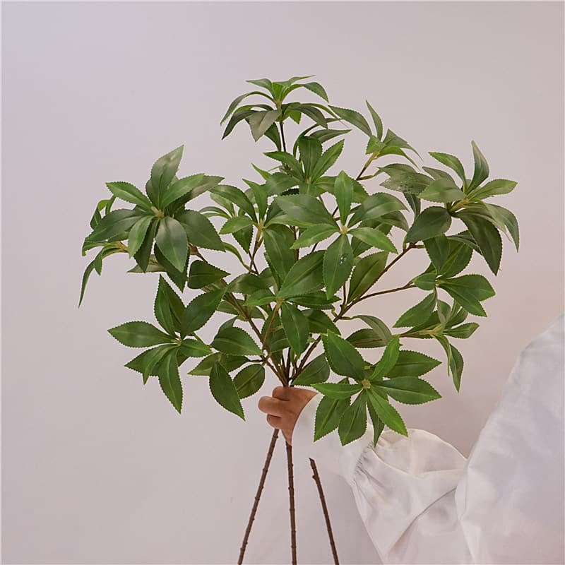QMG-08  79/120CM real touch artificial leaves