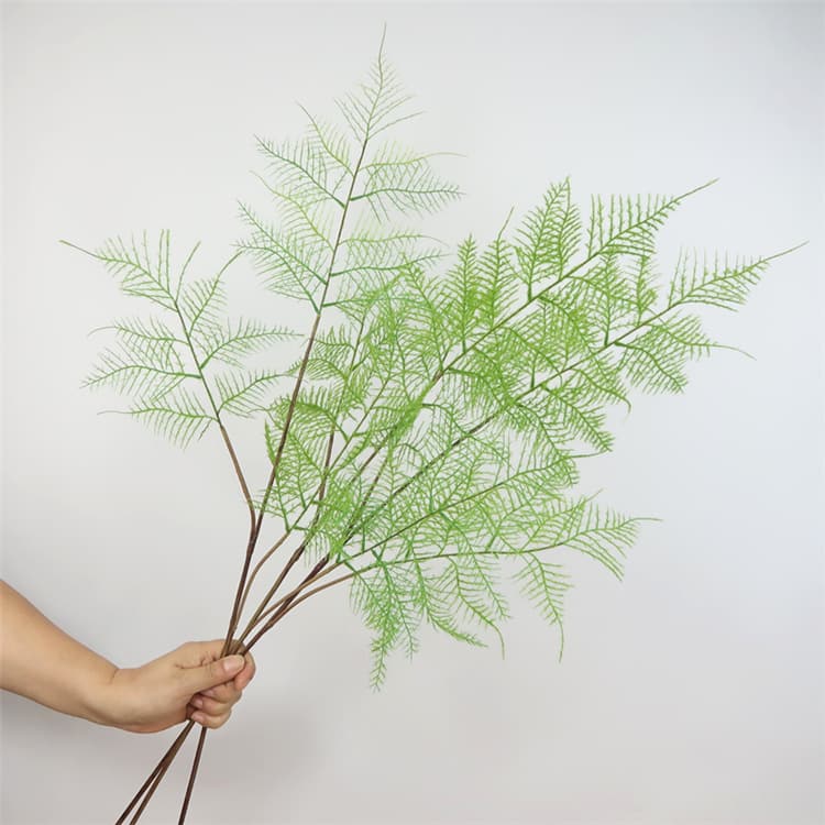 QMG-15 87cm plastic artificial green plant
