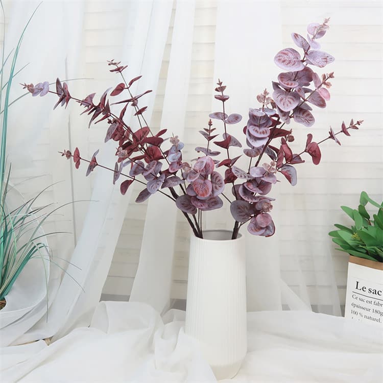 QMG-43  89CM red Eucalyptus money leaf