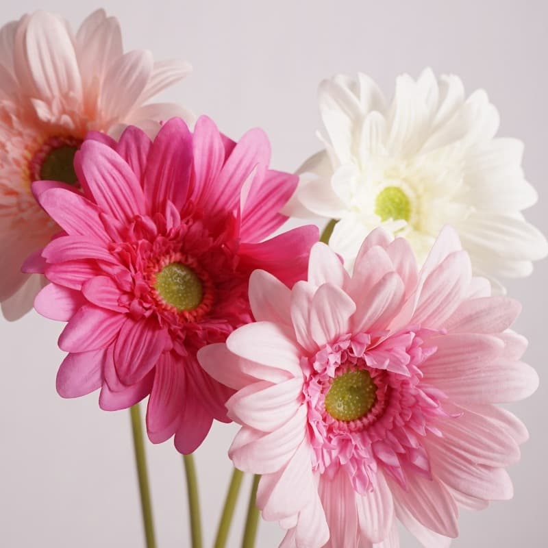 QM-02 Single Branch moisturizing Latex real touch Gerbera 
