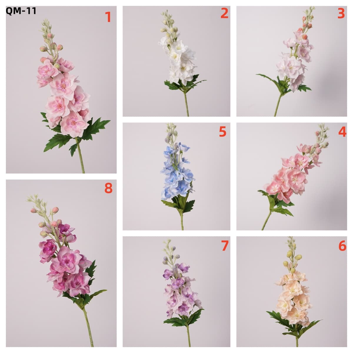 QM-11  3D printing 72cm real touch Delphinium