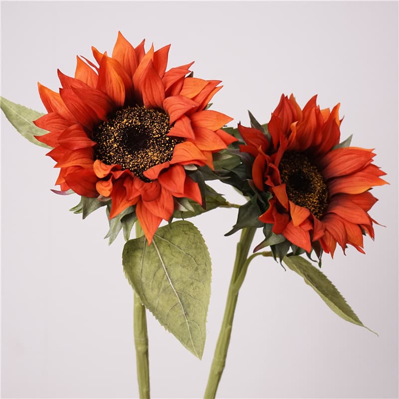 QM-19  70cm moisturizing real touch sunflower Diameter: 15cm