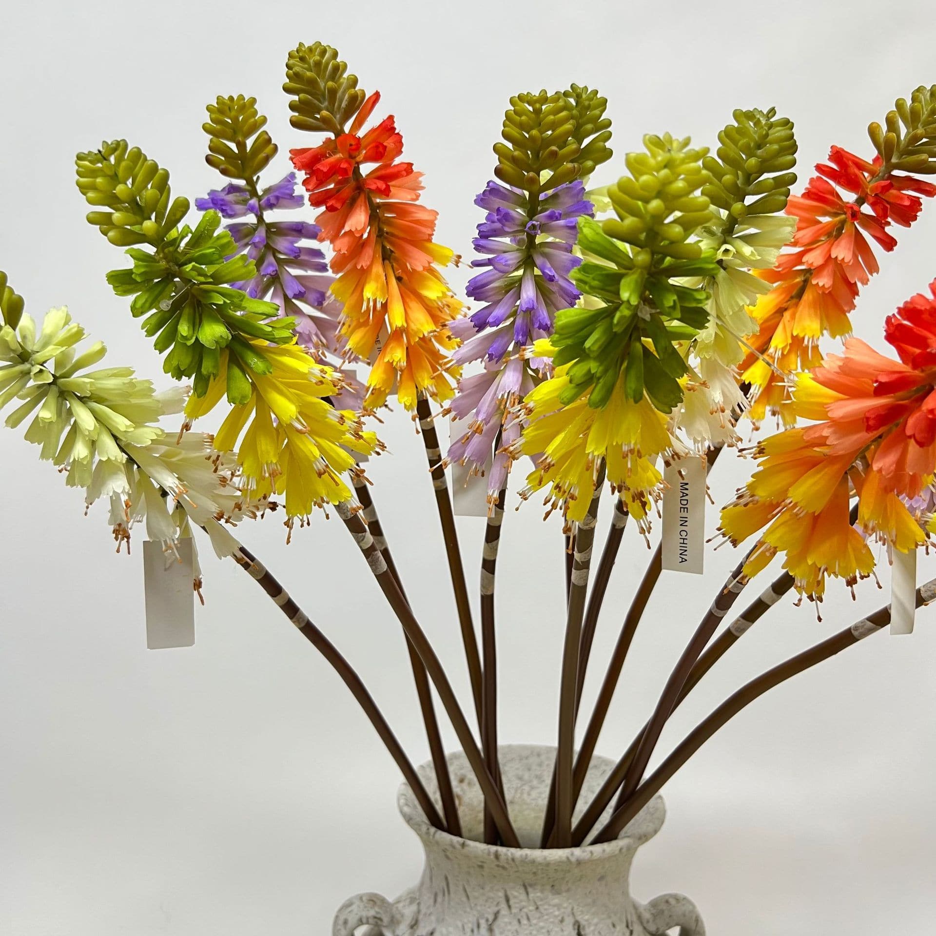 HA-52 70cm Artificial Torch Lily Silk Flowers Outdoor Decoration Flower Sea Landscaping