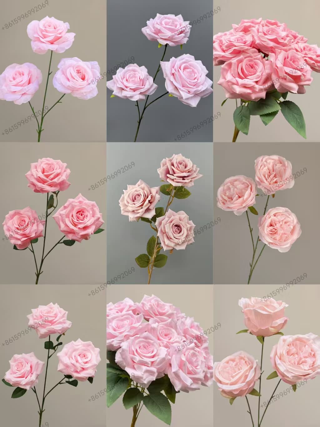 YMR-03 pink series Artificial flower for decoration